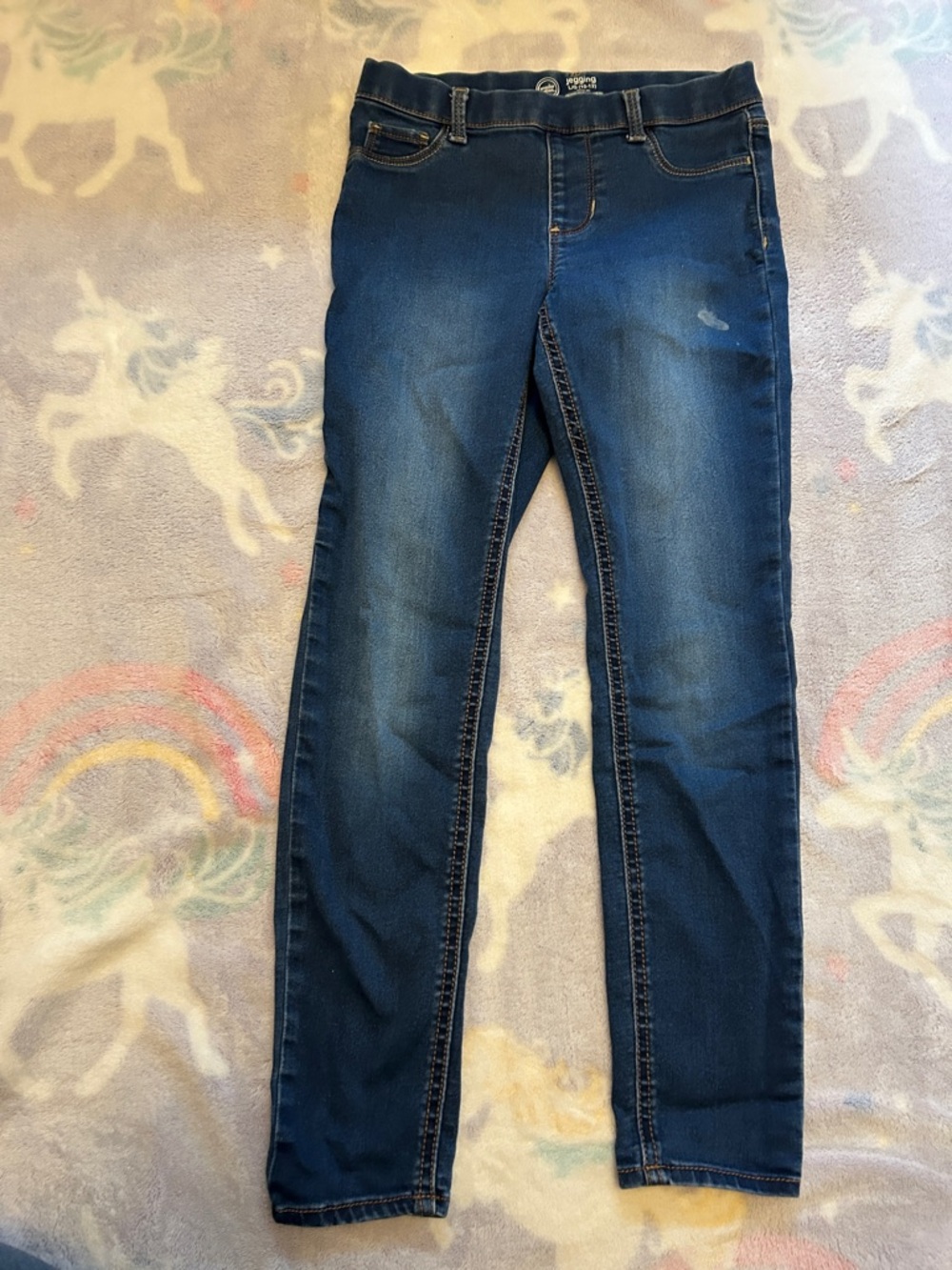 wonder nation Dark Blue Girls Stretch Skinny Jeans